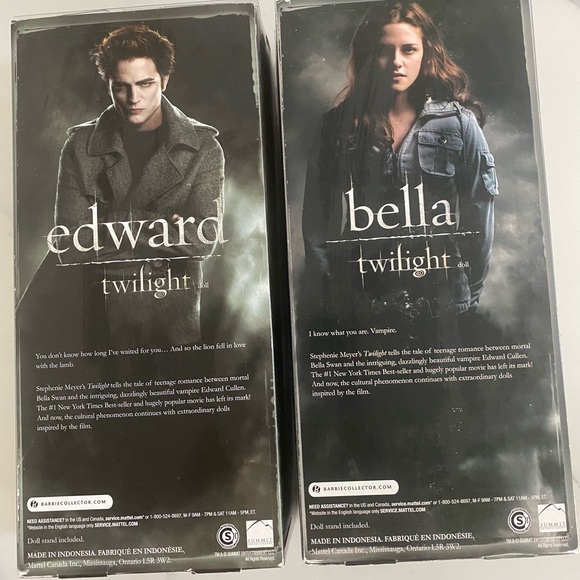 Barbie Collector Bella & Edward Dolls Twilight - Picture 2 of 6